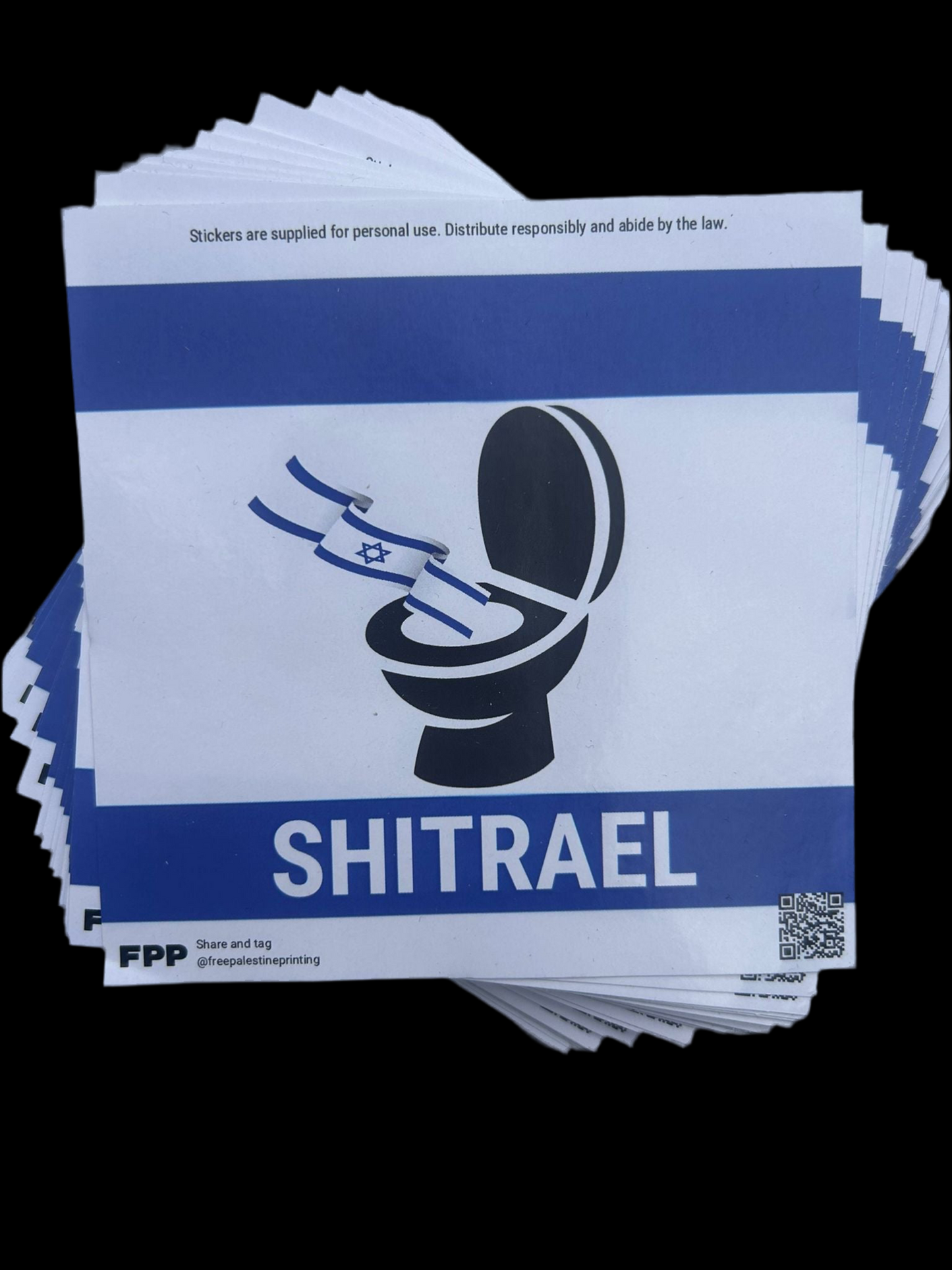Shitrael sticker