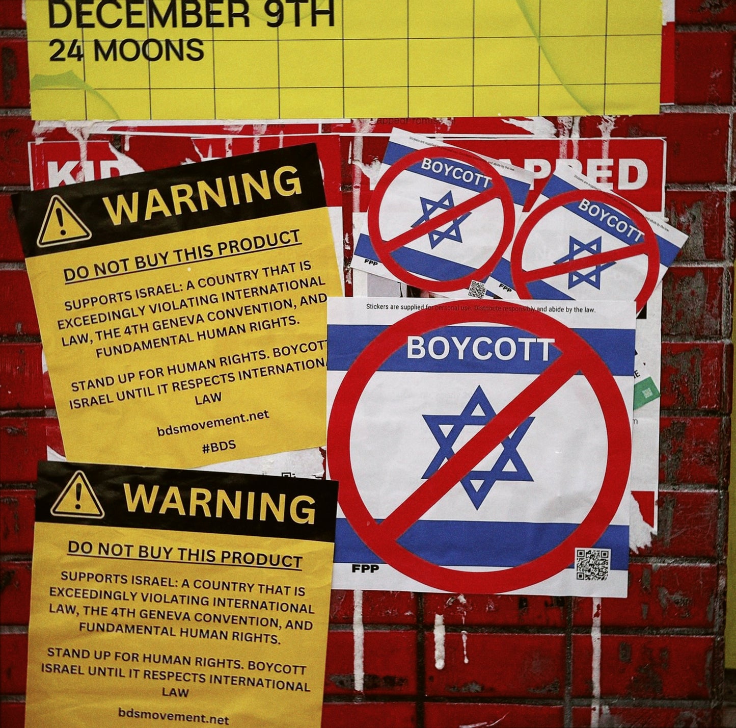 Boycott Sticker Pack