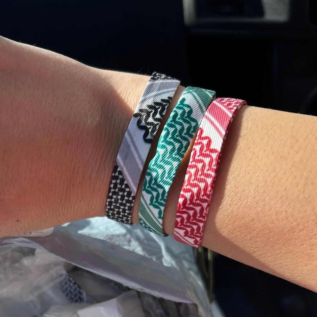 Keffiyeh Wristbands