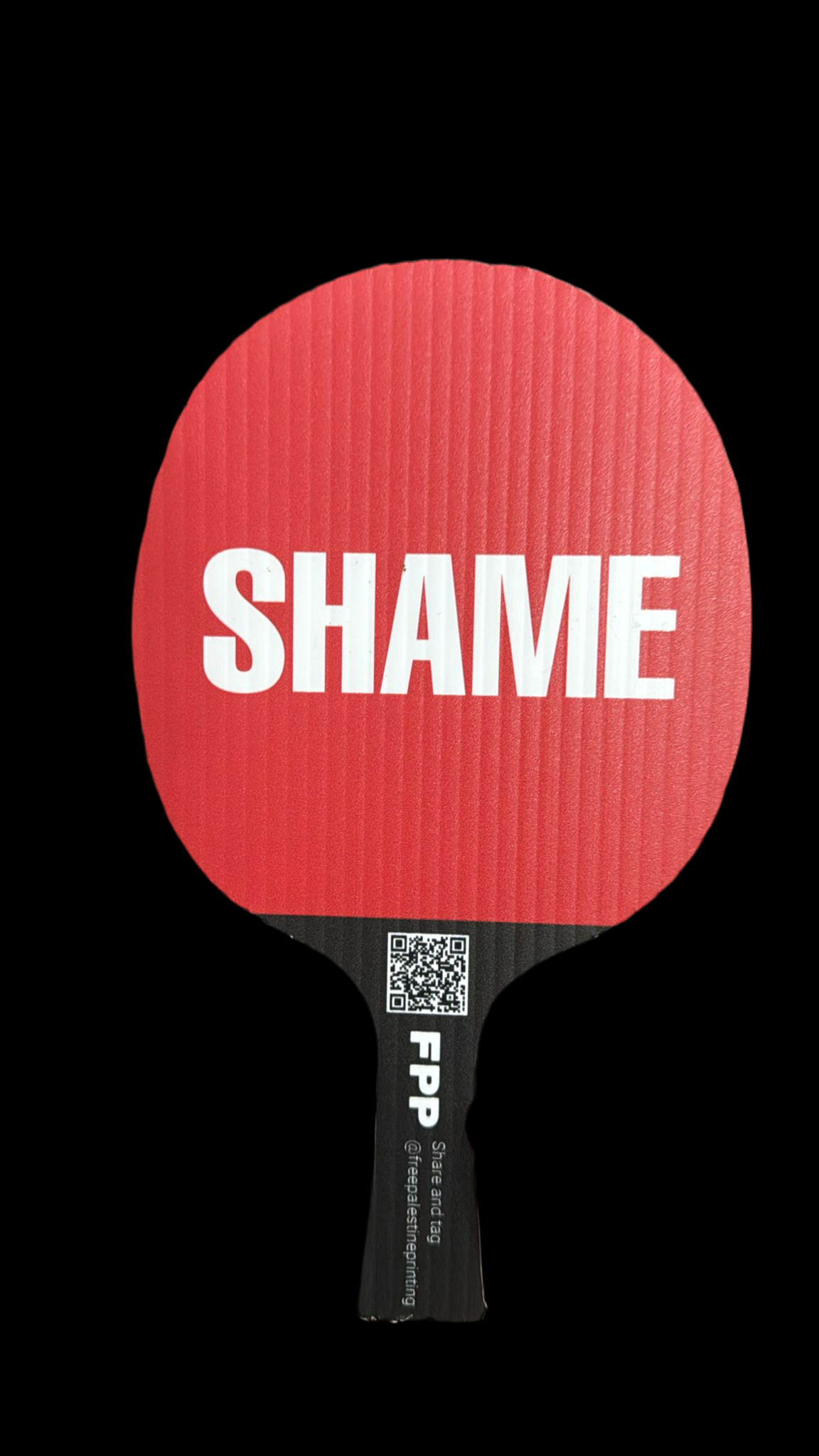 Shame paddle