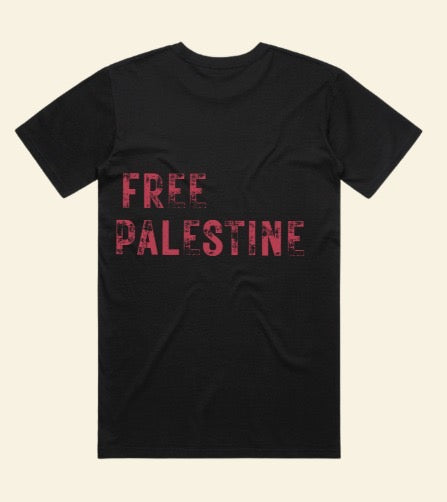Free Palestine Graffiti