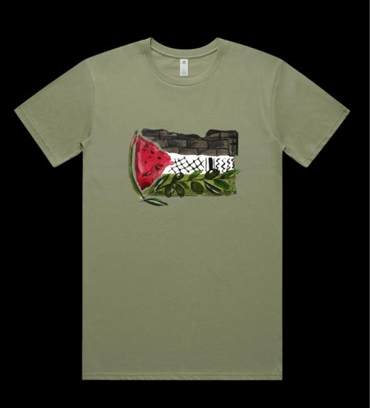 Flag X Olive branch T-Shirt