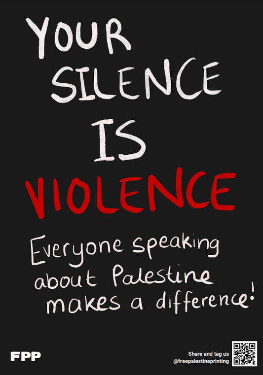 Silence is Violence Poster