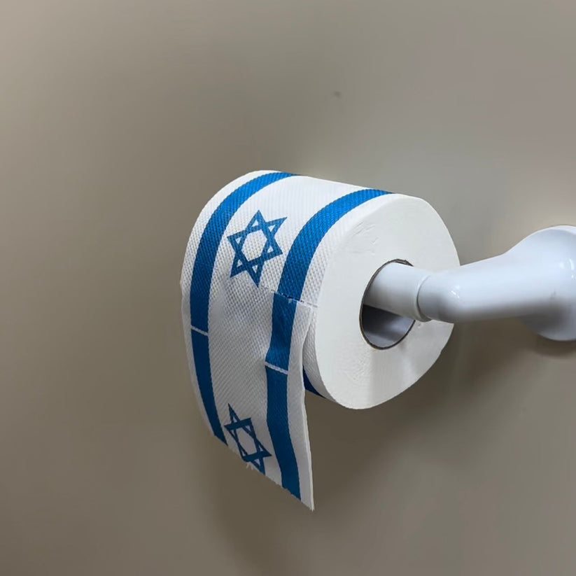 Israel Flag Toilet Paper Free Palestine Printing